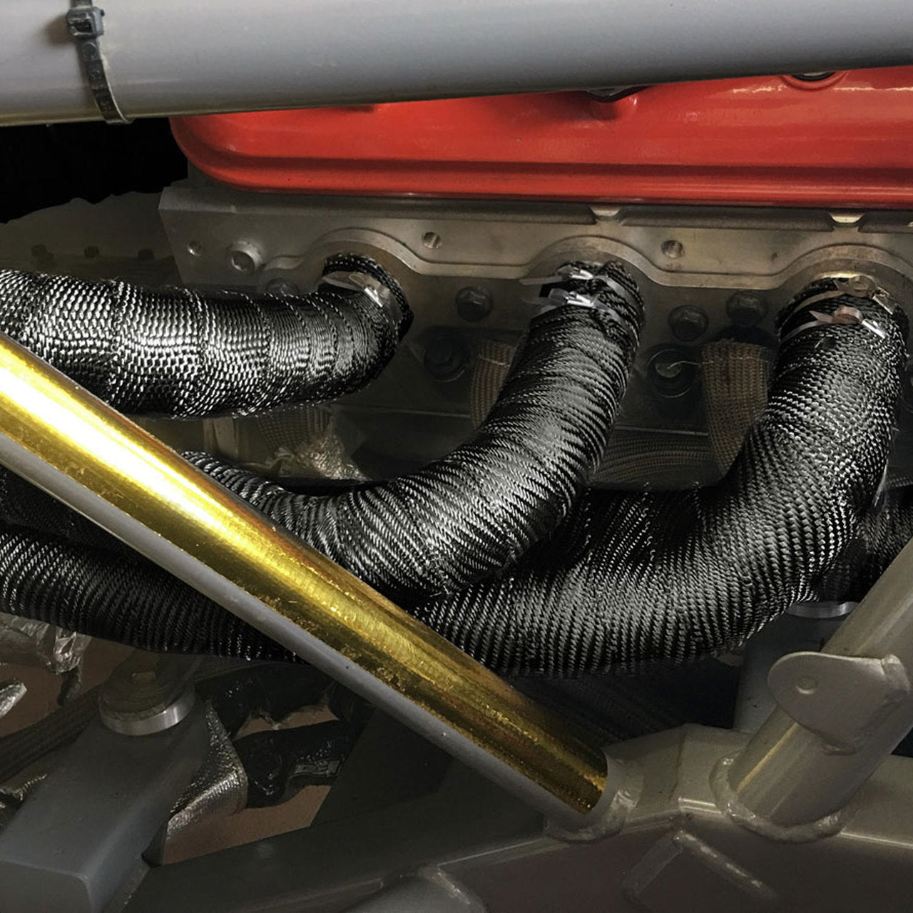 DEI 010003 Exhaust Wrap 2" x 50ft-Titanium-Black Photo-2