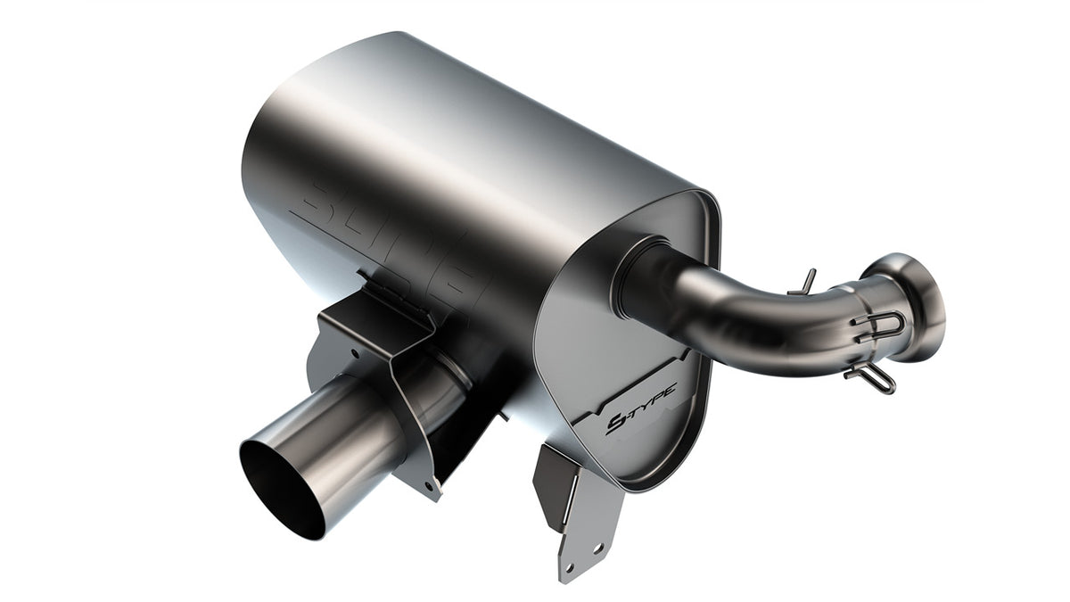 BORLA 12677 Cat-Back Exhaust 2.25", 3.5", S-TYPE for CAN-AM Maverick X3 2017-2025 Photo-0