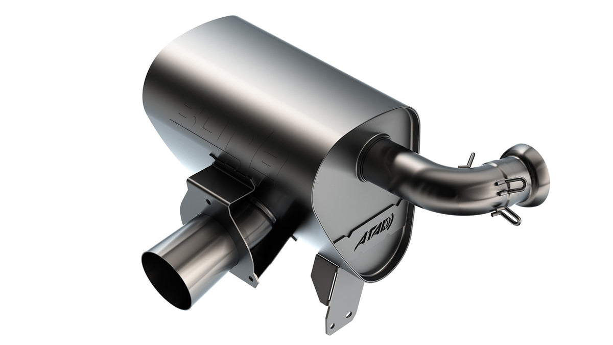 BORLA 12678 Cat-Back Exhaust 2.25", 3.5", ATAK for CAN-AM Maverick X3 2017-2025 Photo-0