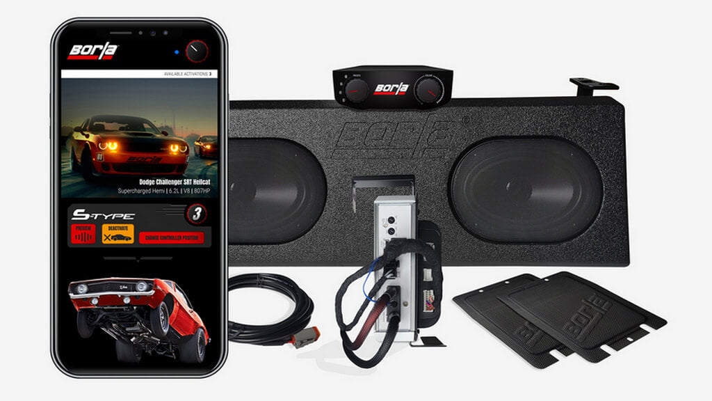 BORLA 253100 Active performance sound system for Ford Mustang Mach-E 2021-2023 Photo-0