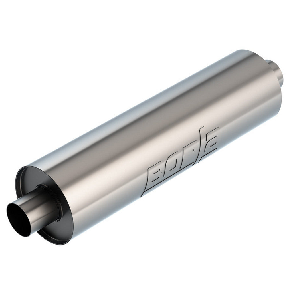 BORLA 401664 Universal Muffler S-Type 2.75" Center In/Out, 6.75" Dia Photo-0