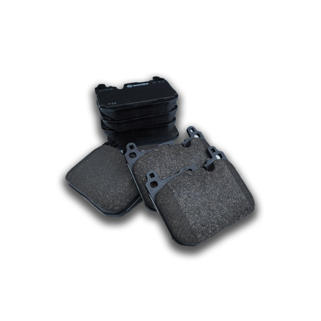 BREMBO 107.C741.10 Front Brake Pads for Brake Kit 1Q1.9612A1 for AUDI S7 (C7) / MERCEDES ML350 (W166) Photo-0