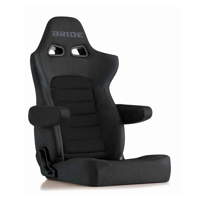 BRIDE E64KSN Reclining Seat Ergoster, Charcoal Gray (No Seat Heater) Photo-0