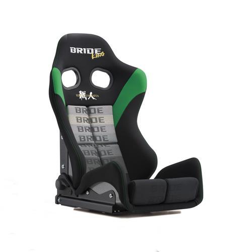 BRIDE G61DSF Reclining seat GIASIIIKING Gradation logo (Silver FRP shell) Standard Photo-0