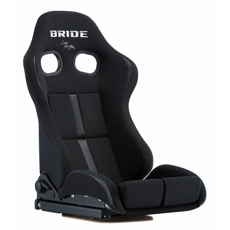 BRIDE G72ANF Reclining Seat Stradia 3 Reims, Black / Black, Silver FRP (Low Cushion) Photo-0