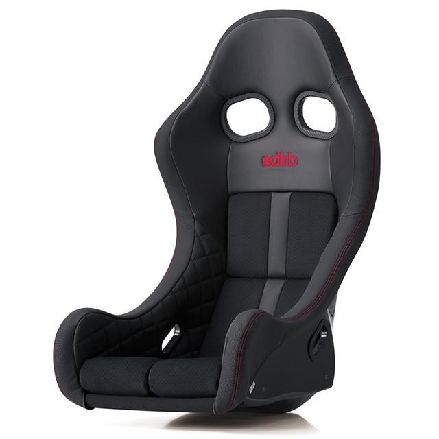 BRIDE HB1PBC Full bucket seat edirb0B1 Red stitch (Carbon shell) Photo-0