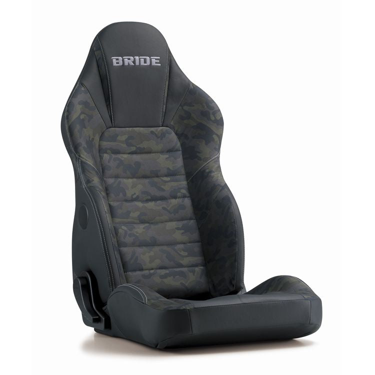 BRIDE I35CM1 Reclining seat STREAMS GHOST Green camoufiage With heater Photo-0