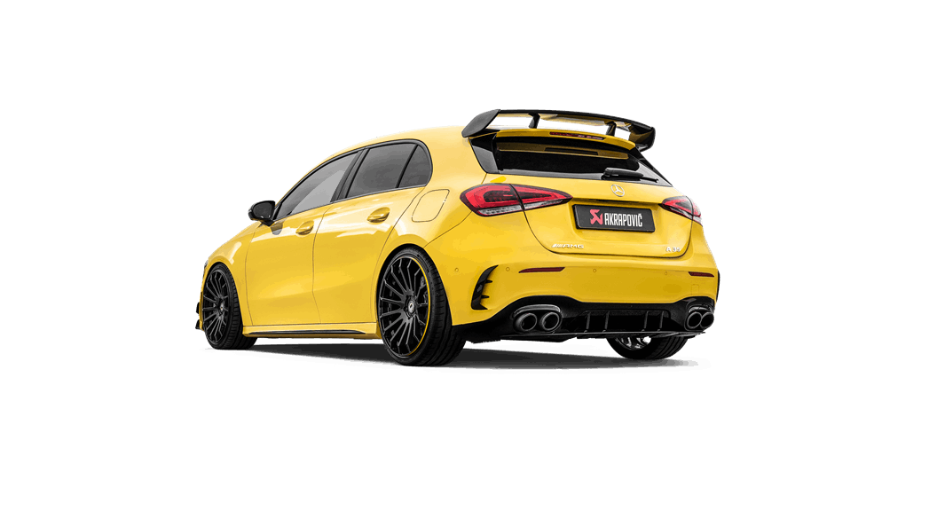 AKRAPOVIC S-ME/TI/6H Slip-On Line (Titanium) for MERCEDES-AMG A35 (W177) 2019-2024 Photo-3
