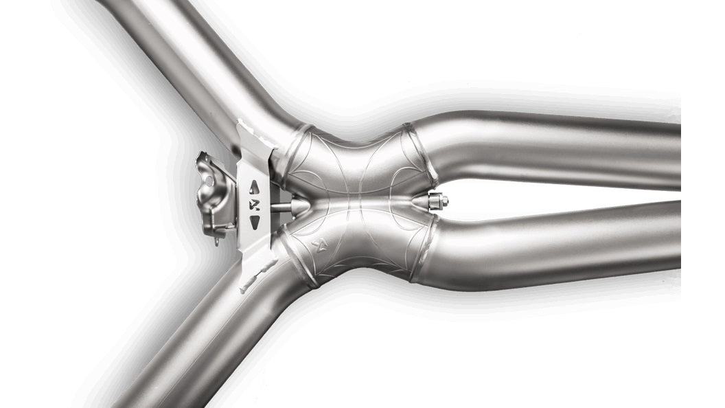 AKRAPOVIC MTP-ME/T/3H Evolution Line (Titanium) MERCEDES-AMG C 63 Coupé (C205) 2016-2018 ECE Type Approval Photo-1