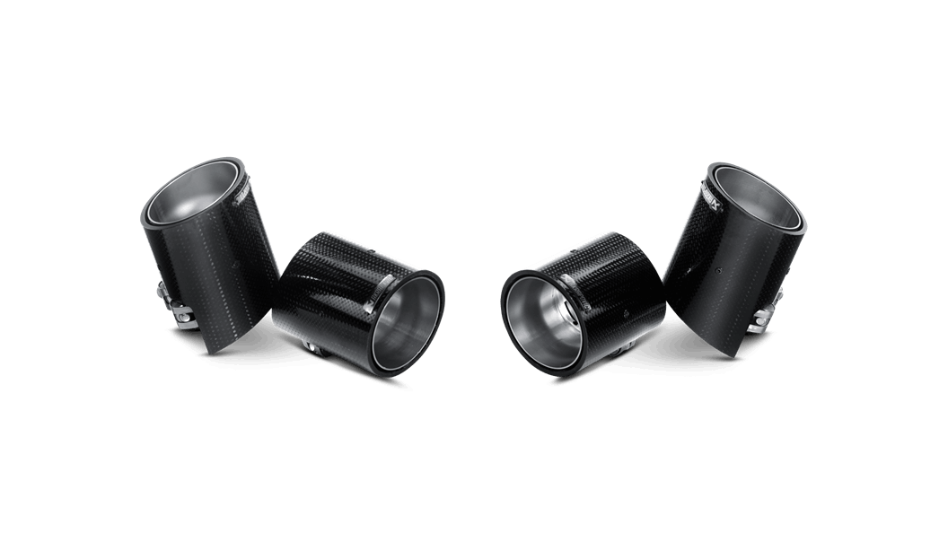 AKRAPOVIC TP-CT/5 BMW 1 SERIES M COUPÉ (E82) 2011-2012 Tail pipe set (Carbon) Photo-0