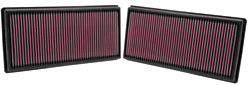 K&N 33-2446 Replacement Air Filter LAND ROVER RANGE ROVER 5.0L V8; 2010 (2 PER BOX) Photo-0