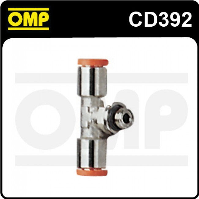 OMP CD0-0392-A01 (CD/392) Connector T-piece with thread for fire-extinguishing system Photo-0