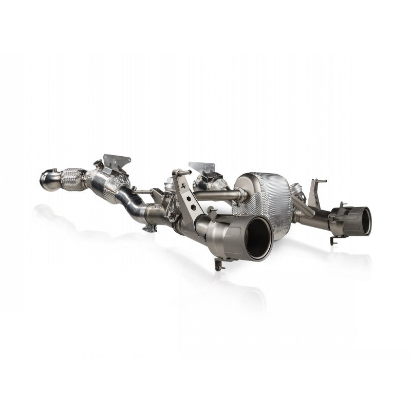 AKRAPOVIC S-FE/T/1 Evolution Line (Titanium) for FERRARI F8 Tributo / Spider 2023+ Photo-0