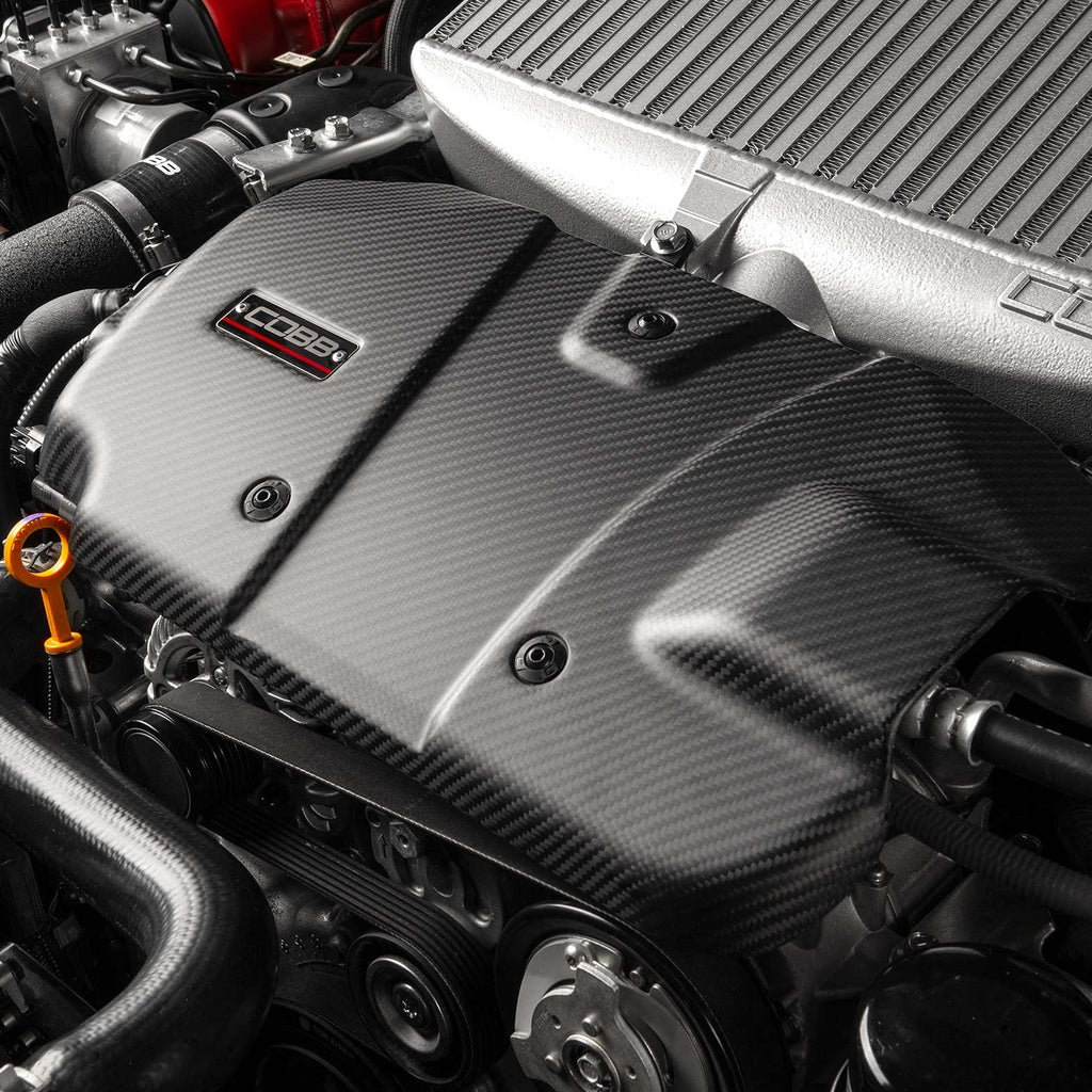 COBB 446610-RMC Engine Cover Redline (Carbon Fiber / Matte) for SUBARU WRX (VB) 2022- Photo-5