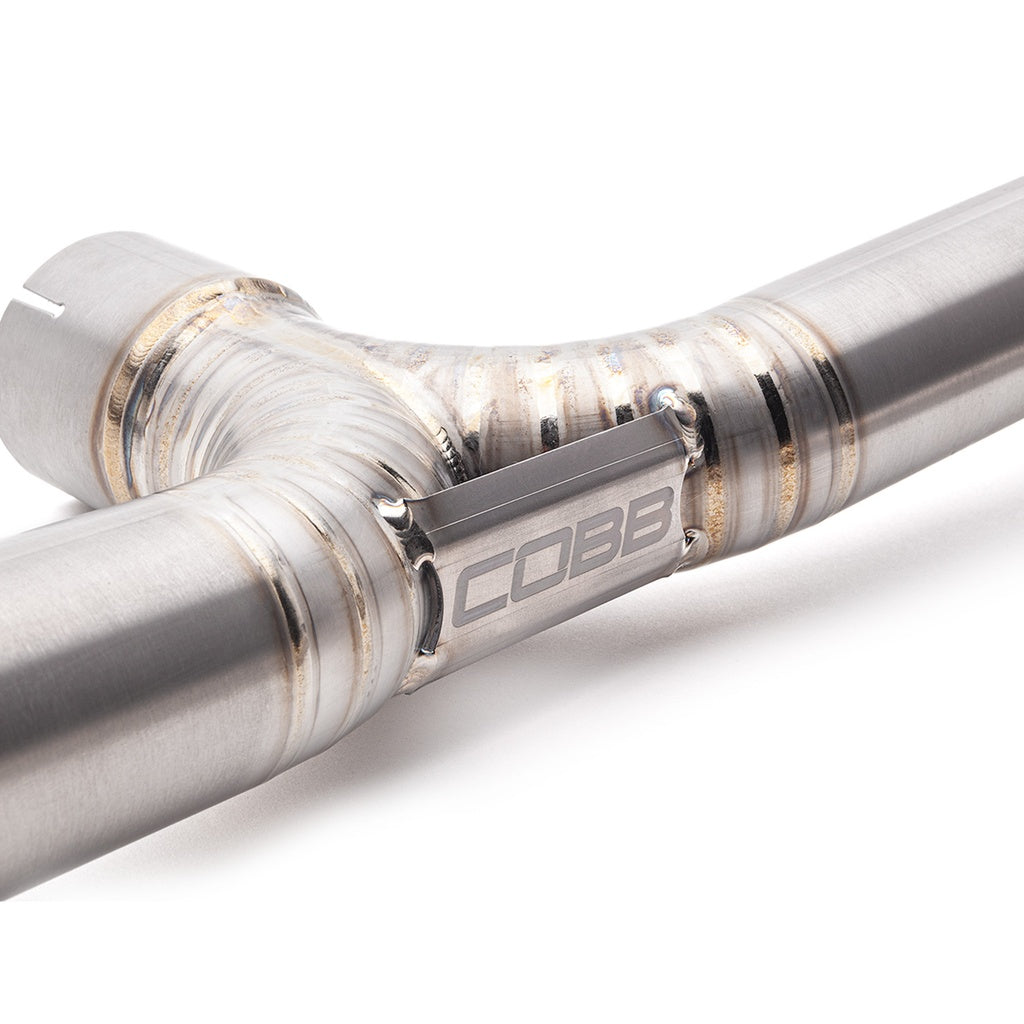 COBB 5V2140 Exhaust Cat-Back Titanium for VW Golf GTI (MK7) Photo-3