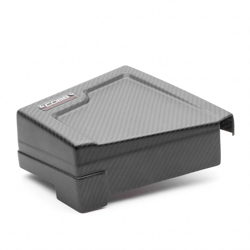 COBB 846665-Driver-RMC Fuse Cover Driver Side Redline (Carbon Fiber / Matte) for SUBARU WRX (VB) 2022- Photo-0