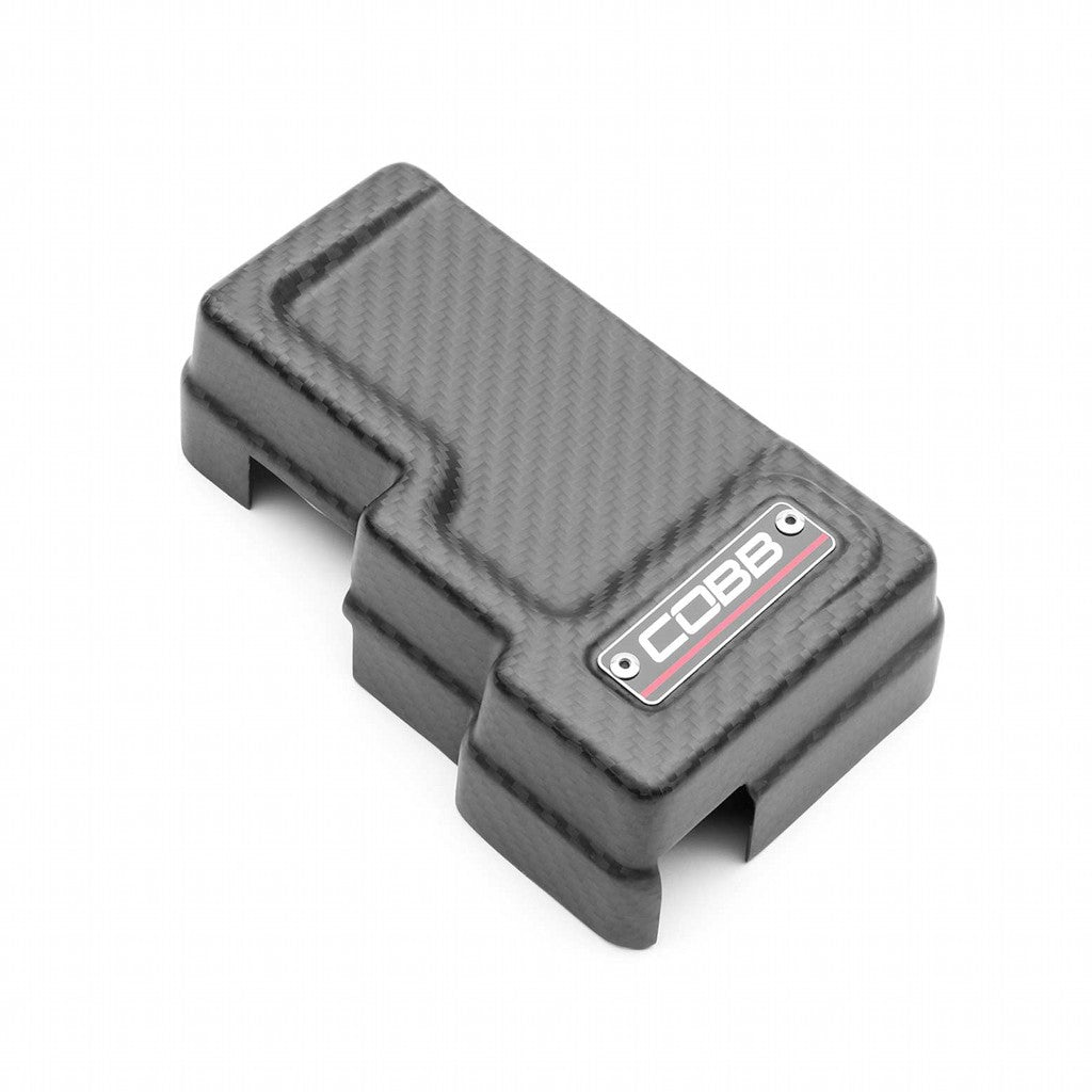 COBB 846665-Pass-RMC Fuse Cover Passenger Side Redline (Carbon Fiber / Matte) for SUBARU WRX (VB) 2022- Photo-0