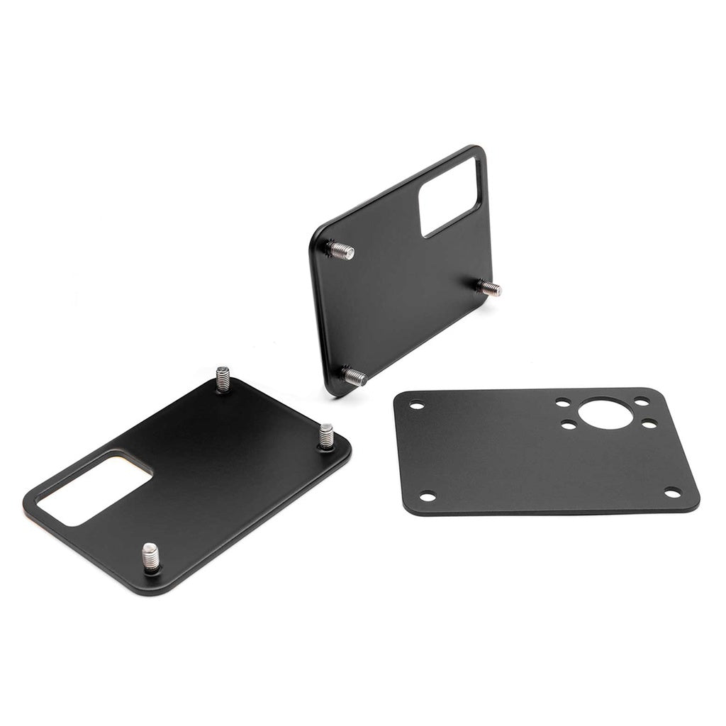 COBB 861630 License Plate Relocation Mount REDLINE (Carbon) for SUBARU WRX / WRX STI 2008-2014 Photo-3