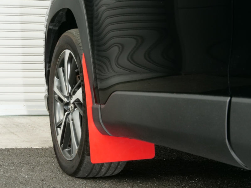 CUSCO 1G8 851 FR Mud Flaps Front (red) for TOYOTA Corolla Cross 2021- Photo-1