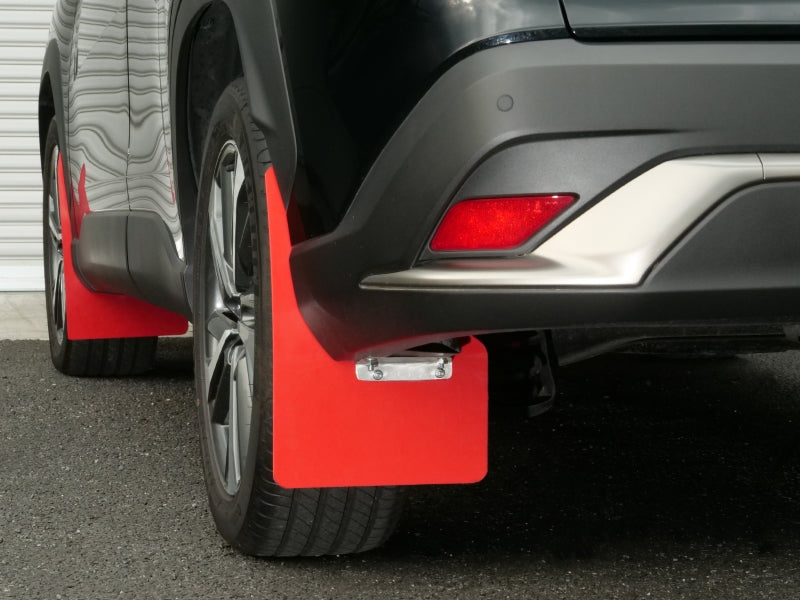 CUSCO 1G8 851 RR Mud Flaps Rear (red) for TOYOTA Corolla Cross 2021- Photo-1