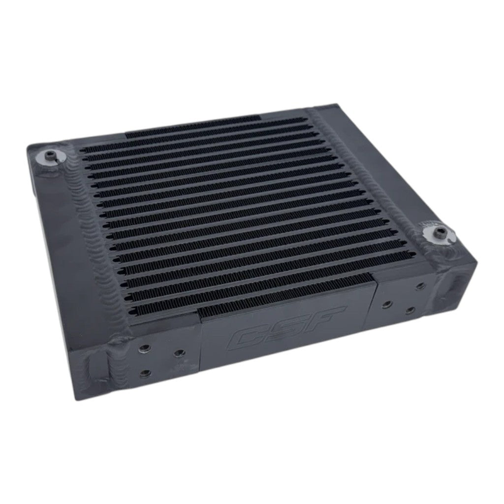 CSF 8371 Universal Large Single-Pass Oil Cooler (M22 x 1.5 / 12.0L x 9.33H x 2.16W) Photo-1