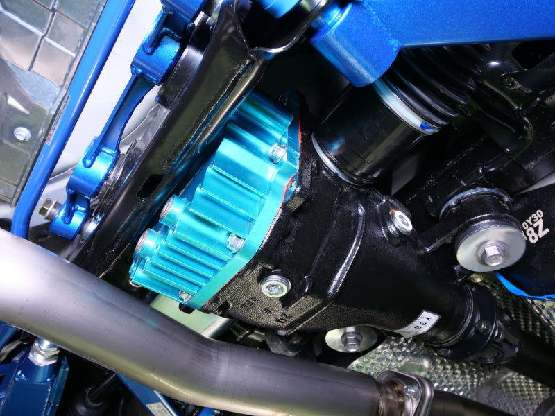 CUSCO 965 008 ANL Differential cover (blue) for TOYOTA GR86, SUBARU BRZ Photo-1