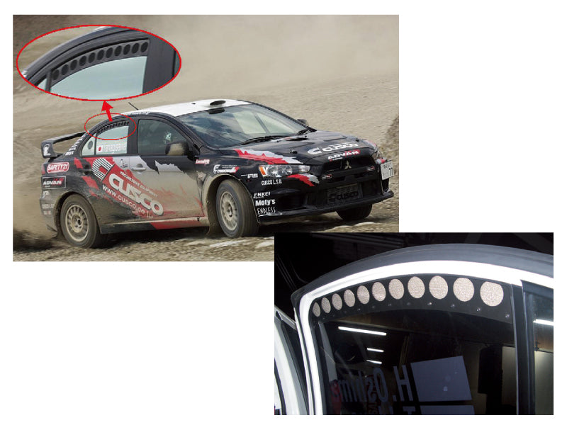 CUSCO 566 828 A Air ventilation panel for MITSUBISHI Lancer Evolution 10 (CZ4A) Photo-0