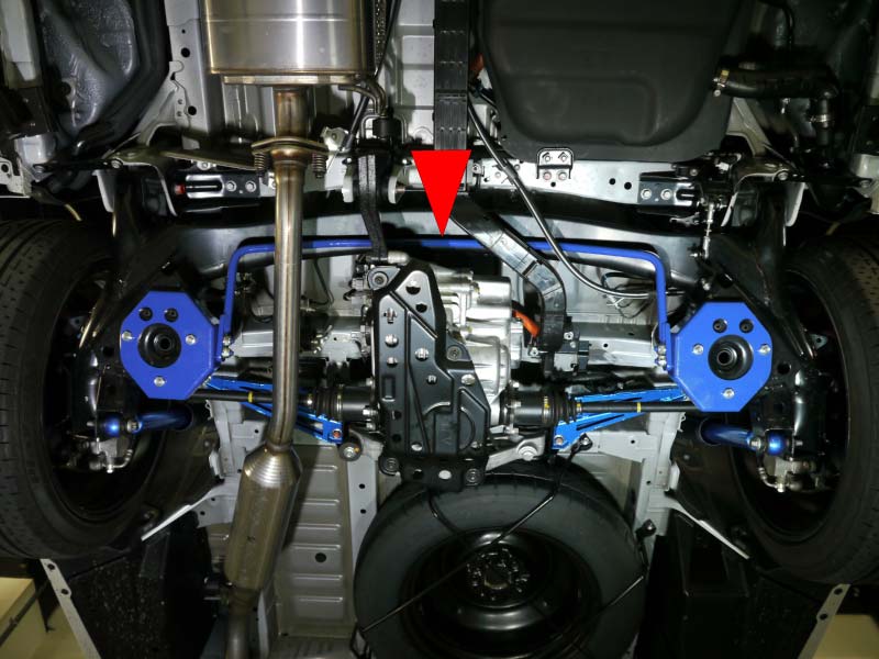 CUSCO 438 311 B16 Rear additional sway bar for MAZDA Demio (DE3FS/DE5FS/DEJFS) Photo-1