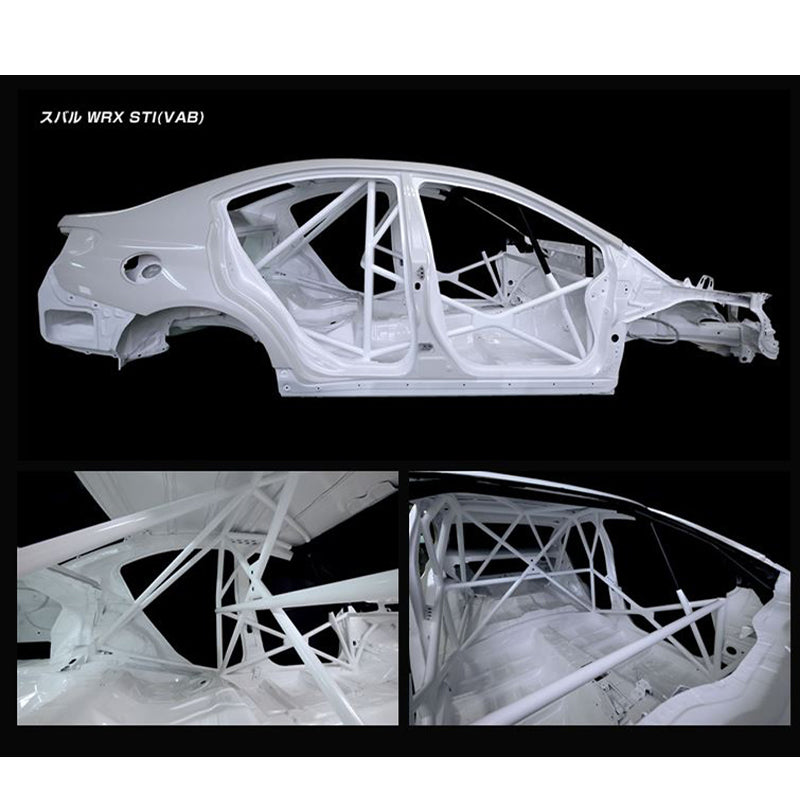 CUSCO 567 290 W Roll cage ASN (2 passenger, through dash) for MITSUBISHI Lancer Evolution 10 (CZ4A) Photo-1
