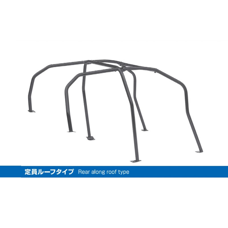 CUSCO 137 270 W9M Roll cage SAFETY 21 along roof (9 point, 2 passenger, escape dash) for TOYOTA MR2 (SW20) Photo-0