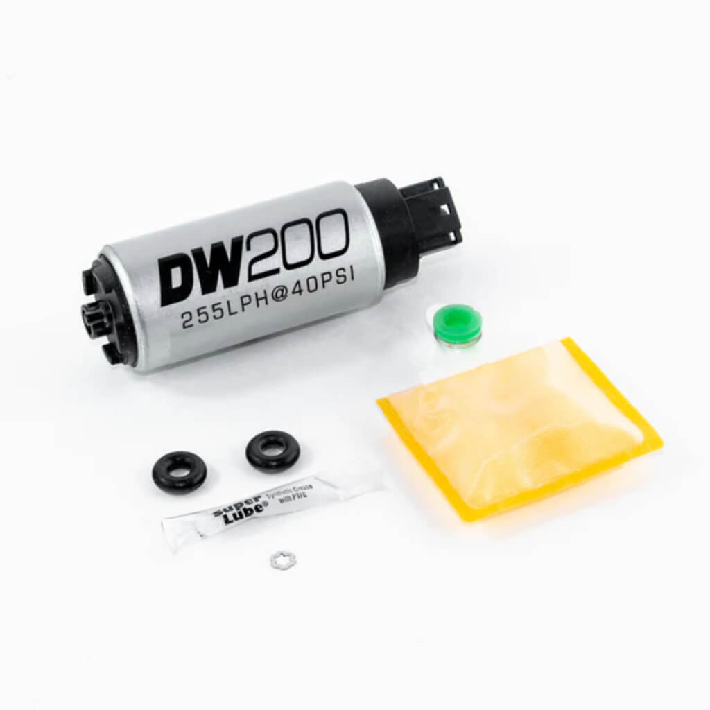 DEATSCHWERKS 9-201-0847 Fuel Pump 255lph With Installation Kit for MITSUBISHI EVO 8/9 2003-2006 Photo-0