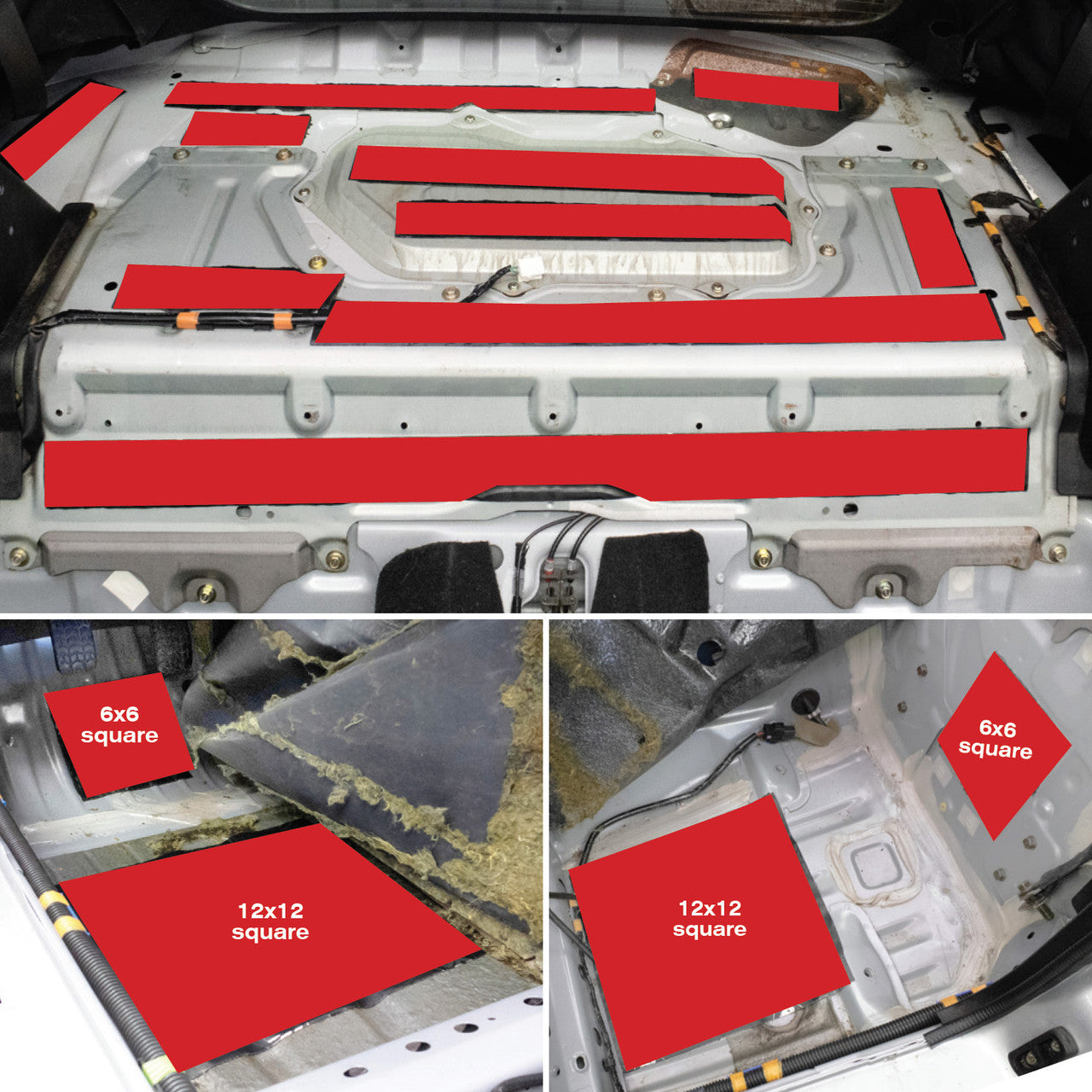 DEI 50600 Floor Vibration Damping Kit for MAZDA MX-5 1990-2005 Photo-2