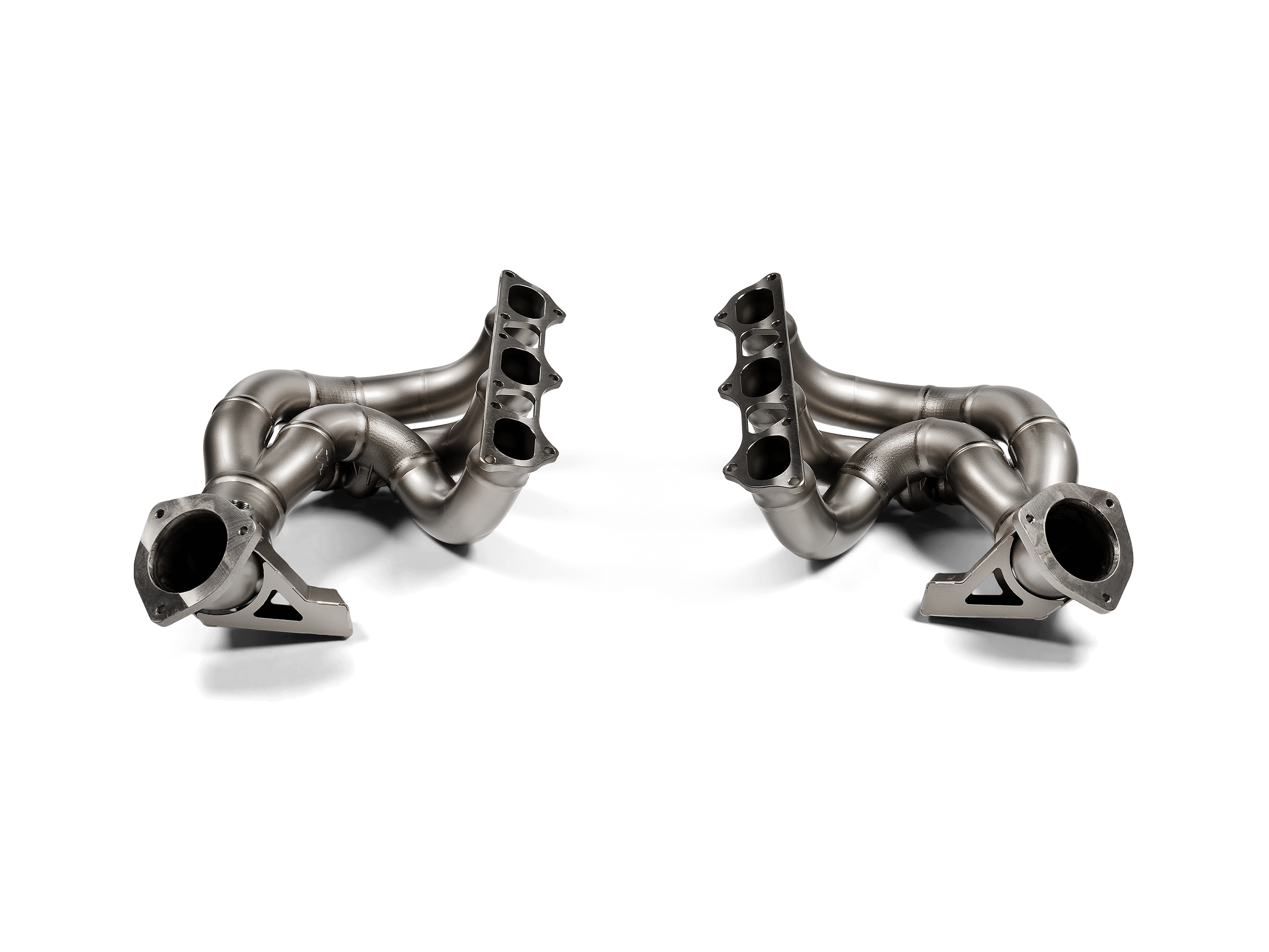 AKRAPOVIC E-PO/T/8 Evolution Header Set (Titanium) for PORSCHE 718 Cayman GT4RS 2022-2024 Photo-0