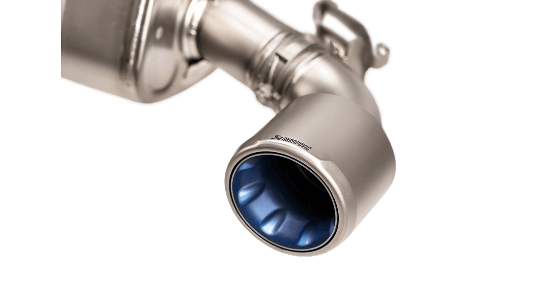 AKRAPOVIC S-TY/T/1H Slip-On Line (Titanium) for TOYOTA Supra (A90) 2019-2024 Photo-2