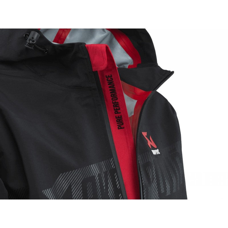 AKRAPOVIC 802067 Rain Jacket Corpo Black Men XS Photo-2