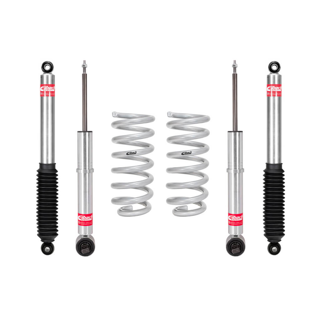 EIBACH E80-23-032-01-22 Set of 4 Shocks And 2 Front Springs Pro-Truck Lift for CHEVROLET Silverado 1500 2019-2025 / GMC Sierra 1500 2022-2025 Photo-0