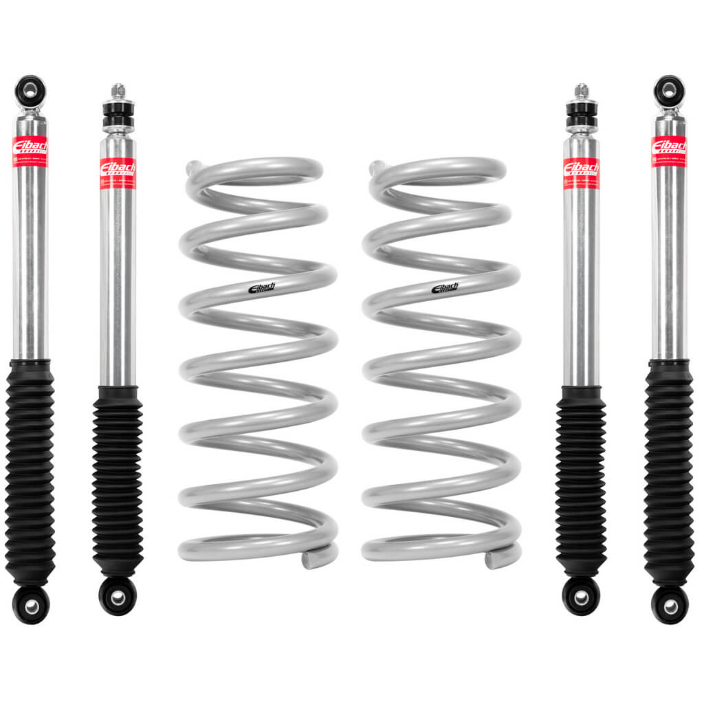 EIBACH E80-27-005-03-22 Set of 4 Shocks And 2 Front Springs Pro-Truck Lift for DODGE Ram 2500 4WD 2003-2009 Photo-0
