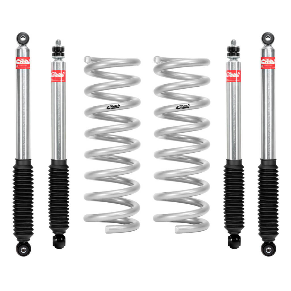 EIBACH E80-27-006-02-22 Set of 4 Shocks And 2 Front Springs Pro-Truck Lift for RAM 3500 6.7L 2013-2024 Photo-0