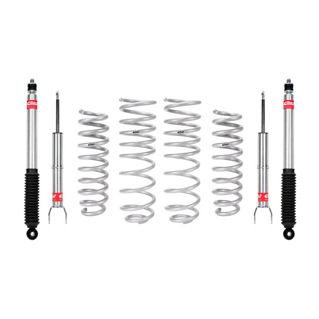 EIBACH E80-27-011-02-22 Set Of 4 Shocks And 2 Front Springs Pro-Truck-Lift Stage 1 for DODGE RAM 1500 TRX 2019-2024 Photo-0