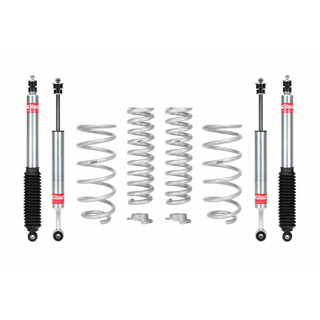 EIBACH E80-82-071-05-22 Set of 4 Shocks And 2 Springs Pro-Truck Lift And 2 HD Springs for TOYOTA 4Runner 2010-2024 Photo-0