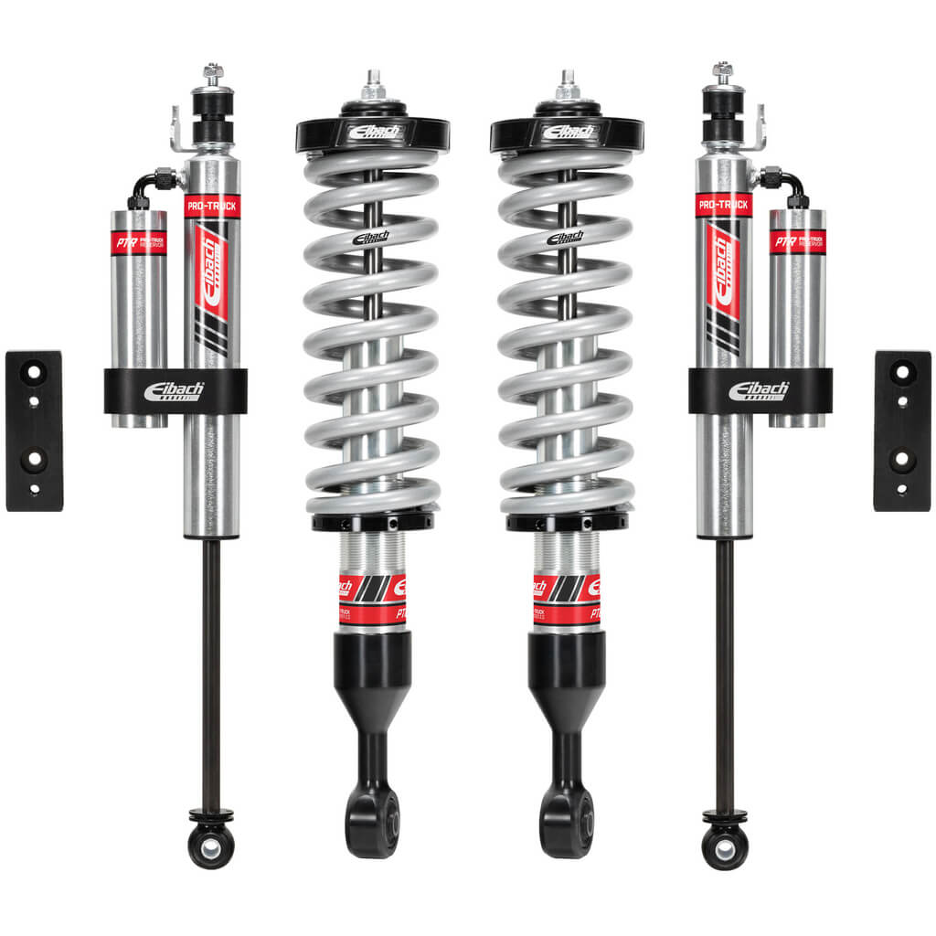 EIBACH E86-82-007-02-22 Pair of Front Coilovers And Rear Reservoir Shocks Pro-Truck for TOYOTA Tacoma 2005-2023 Photo-0
