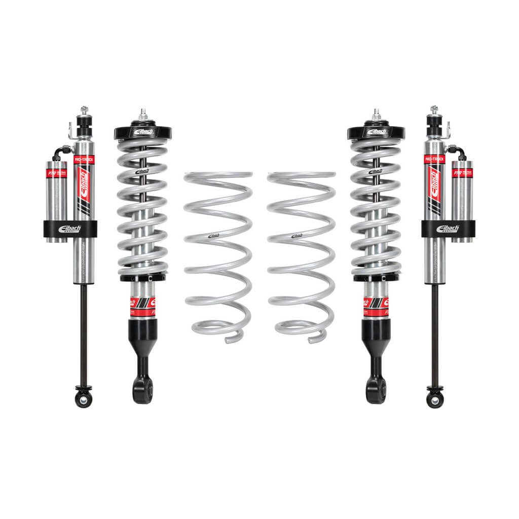 EIBACH E86-82-071-05-22 Pair of Front Coilovers And Rear Reservoir Shocks And Rear Springs Pro-Truck for TOYOTA 4Runner 2010-2024 Photo-0