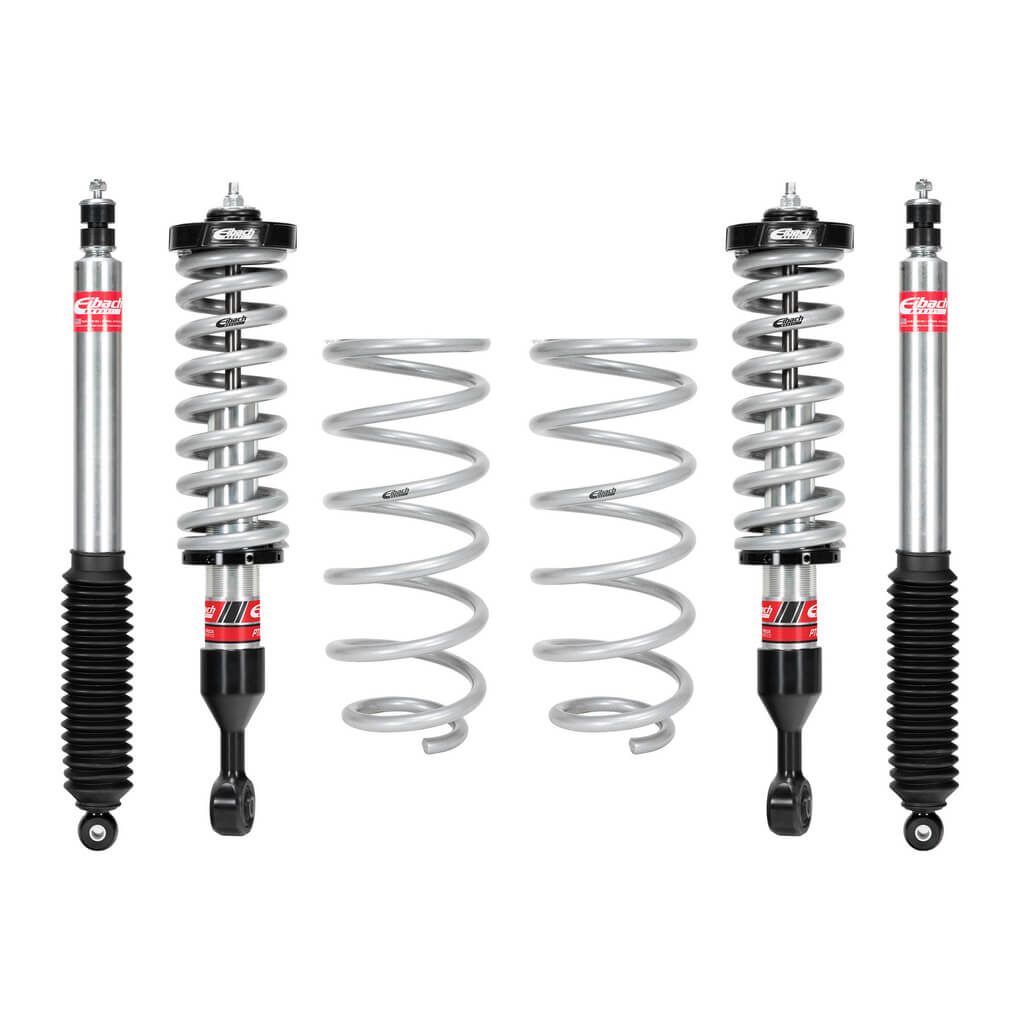 EIBACH E86-82-073-01-22 Pair of Front Coilovers And Rear Shocks And Rear Springs Pro-Truck for TOYOTA 4Runner 4.0L 2003-2009 / FJ Cruiser 2006-2009 Photo-0
