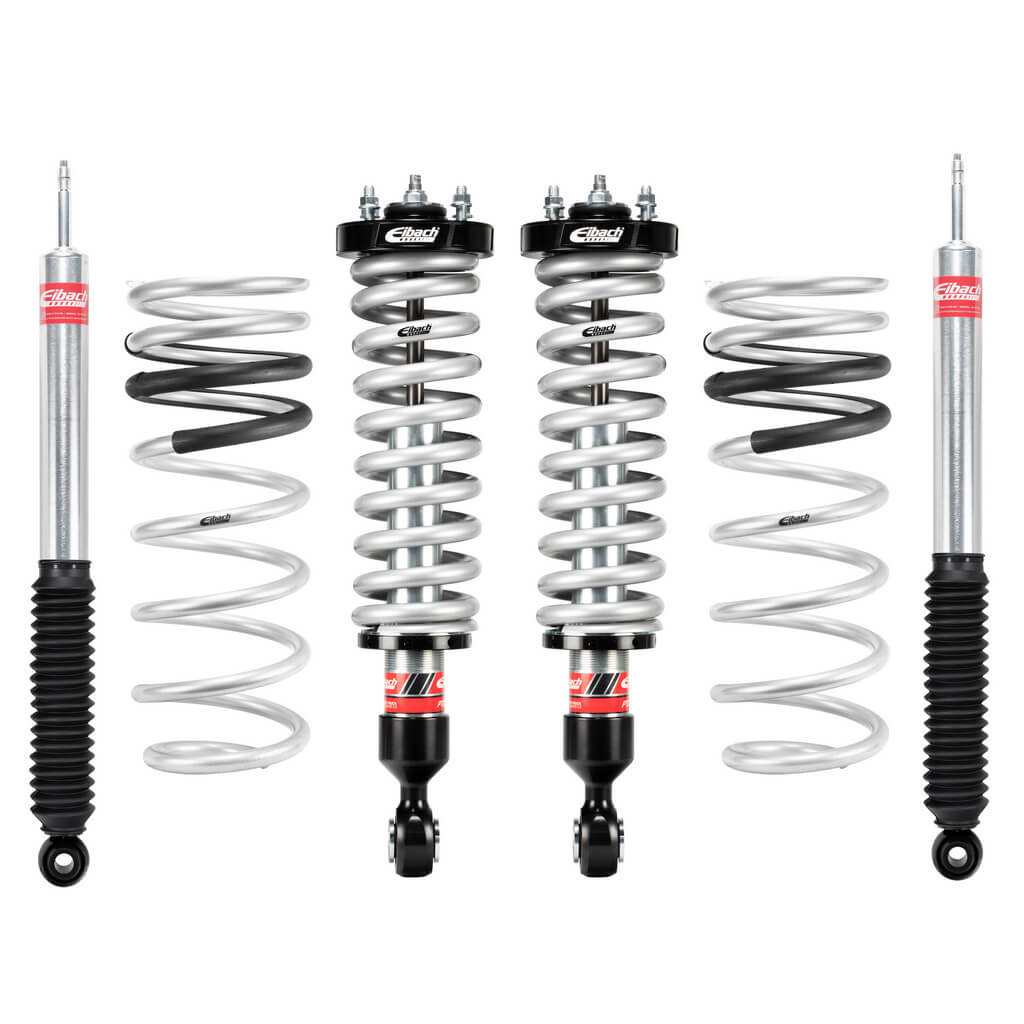 EIBACH E86-82-096-01-22 Pair of Front Coilovers And Rear Shocks And Rear Springs Pro-Truck for TOYOTA Tundra 3.4L (XK70) 2022-2025 Photo-0
