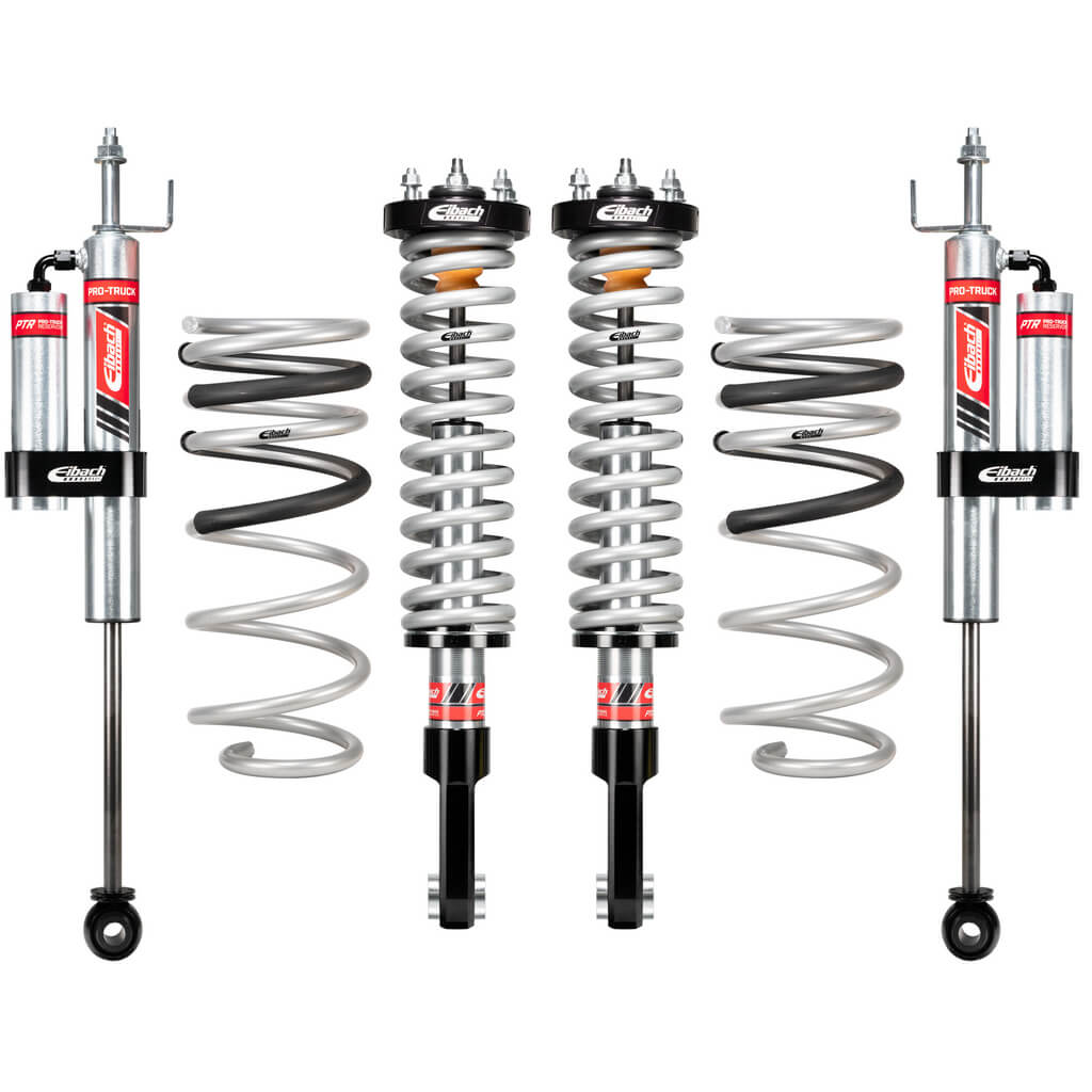 EIBACH E86-82-105-02-22 Pair of Front Coilovers And Rear Reservoir Shocks Pro-Truck for TOYOTA Tacoma 2.4L Turbo (N400) 2024-2025 Photo-0