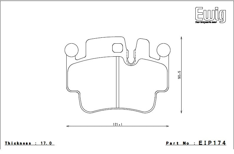 ENDLESS EIP174ME20 Brake pads PORSCHE 997 CARRERA 4 Photo-0