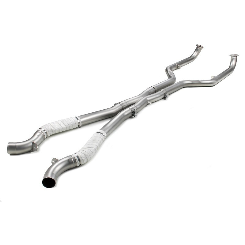 EISENMANN B5426.20000 Non-resonated Center Pipe Race With X-Pipe for BMW 5 (F10) M5 Photo-0