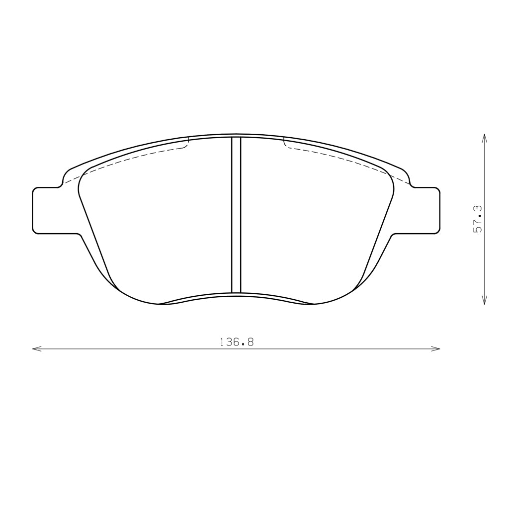 ENDLESS EIP119ME22 Front Brake Pads for PEUGEOT 206 RC / 207 GT / 307 Photo-1
