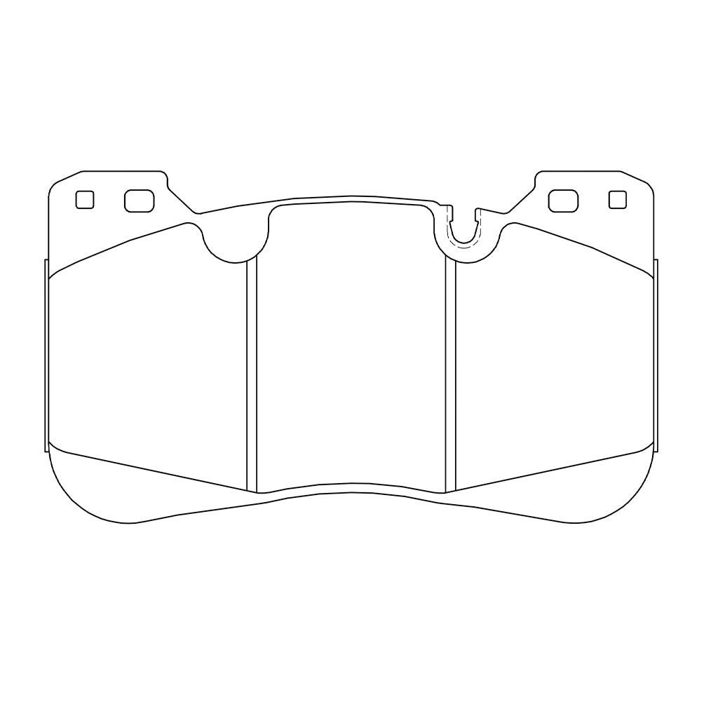ENDLESS EIP289W008 Front Brake Pads for BMW M2 / M3 / M4 G8x Series (Carbon Ceramic) Photo-0