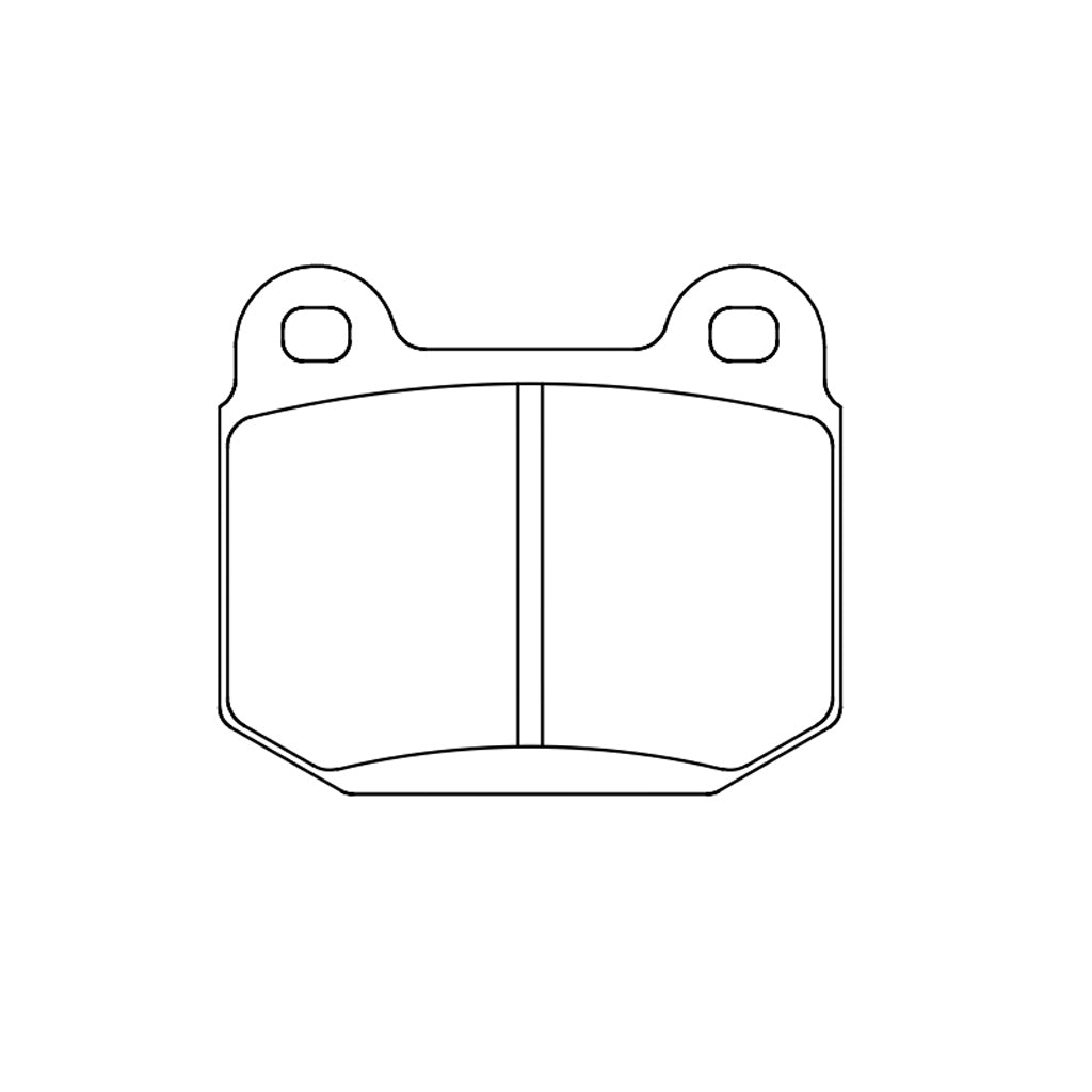 ENDLESS EP291MX72 Rear Brake Pads for SUBARU Impreza WRX STI (GRB/GRF) / BRZ with Brembo Brakes Photo-1